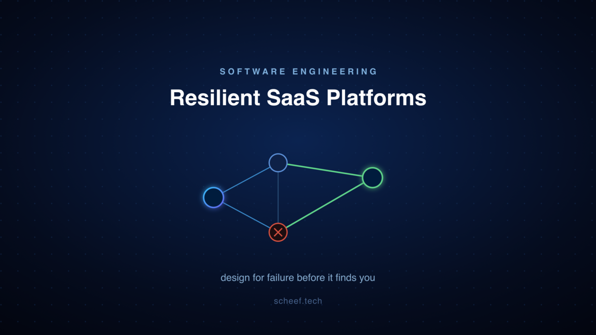 Resilience Is Triage, Not a Checklist